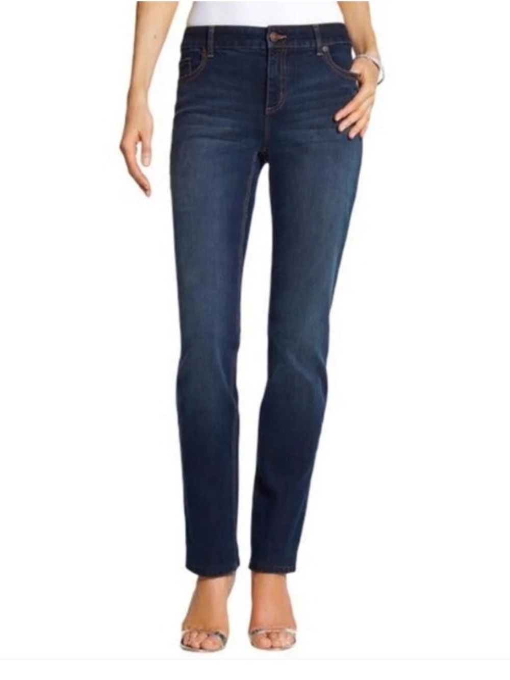 Chico’s So Lifting Slim Leg Jean 14 Short